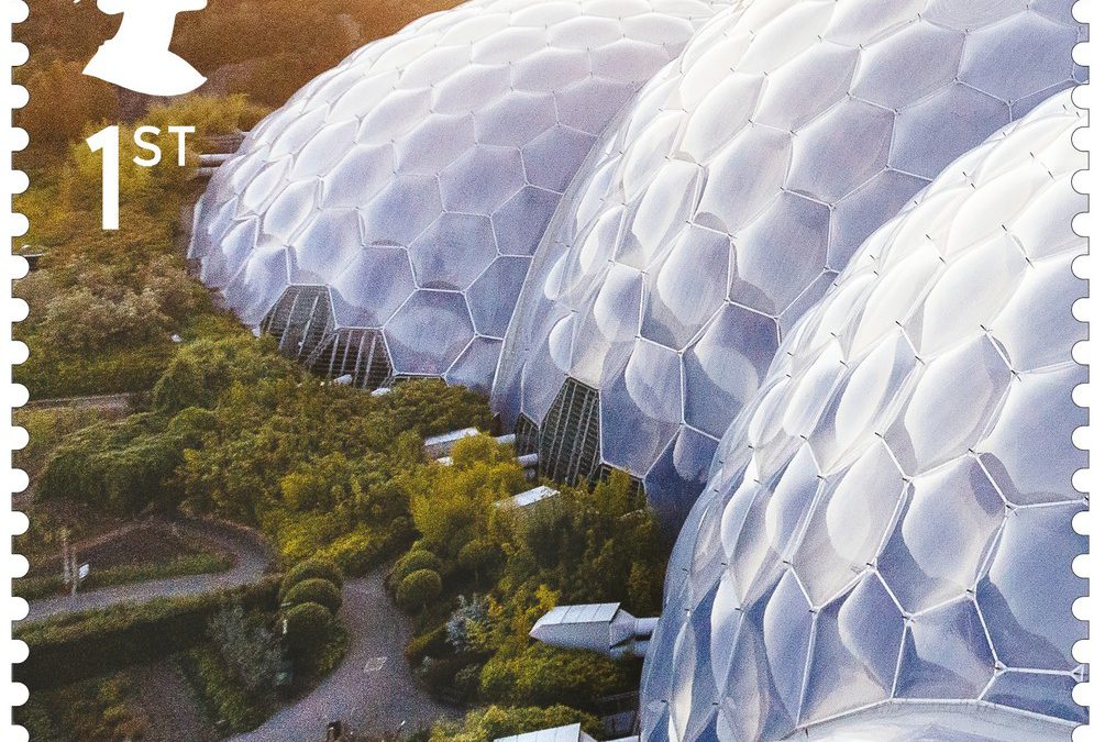 Ten contemporary buildings in the UK on a new stamp series